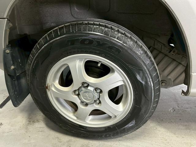 パジェロミニ V 車検9年11月 ターボ 4WD 5MT マニュアルギヤシフト カセットデッキ タイミングベルト交換済み ABS SRSエアバッグ フォグランプ パワステ パワーウィンドウ アルミホイール(39枚目)