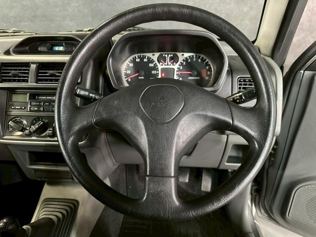 パジェロミニ V 車検9年11月 ターボ 4WD 5MT マニュアルギヤシフト カセットデッキ タイミングベルト交換済み ABS SRSエアバッグ フォグランプ パワステ パワーウィンドウ アルミホイール(55枚目)