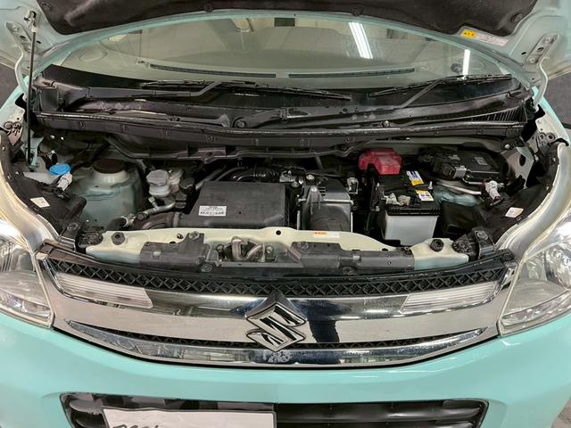 スペーシア T 車検9年11月 ターボ オートギヤシフト スマートキー ナビ ETC 両側電動スライドドア ABS SRSエアバッグ ヘッドライトレベライザー パワーウィンドウ アイドリングストップ アルミホイール(7枚目)