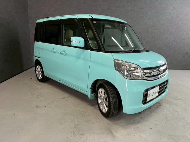 スペーシア T 車検9年11月 ターボ オートギヤシフト スマートキー ナビ ETC 両側電動スライドドア ABS SRSエアバッグ ヘッドライトレベライザー パワーウィンドウ アイドリングストップ アルミホイール(9枚目)