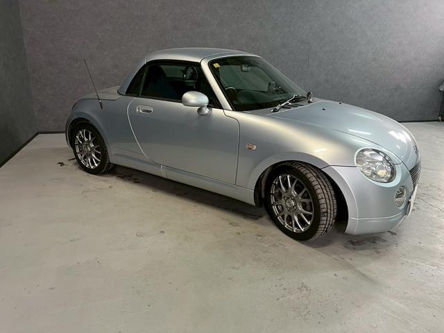 コペン アクティブトップ 車検9年11月 ターボ ダイナモリビルト交換済 オートギヤシフト CD ABS SRSエアバッグ パワステ パワーウィンドウ アルミホイール 2WD 4AT(43枚目)