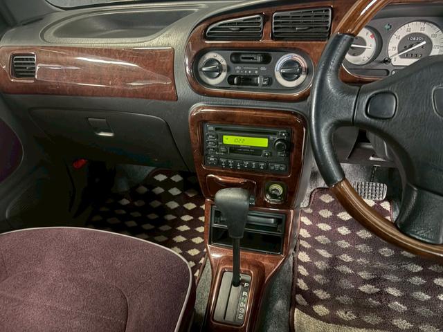 ミラジーノ ジーノ　車検９年２月　オートギヤシフト　ＣＤ　カセット　ＡＢＳ　ＳＲＳエアバッグ　パワステ　パワーウィンドウ　アルミホイール　２ＷＤ　４ＡＴ（16枚目）