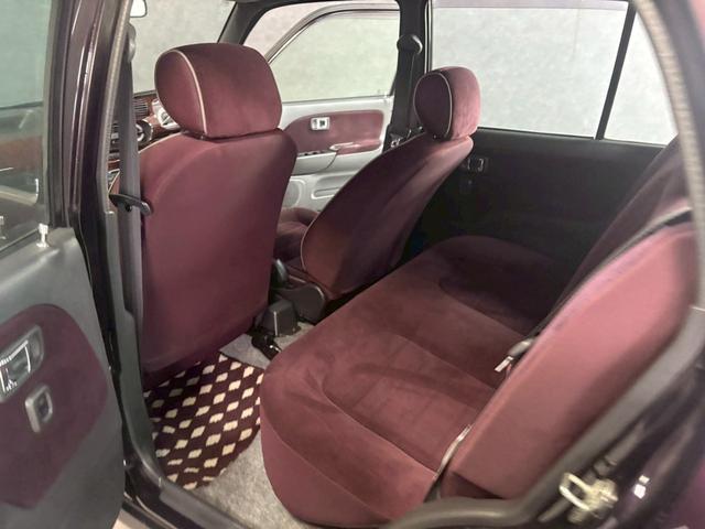 ミラジーノ ジーノ　車検９年２月　オートギヤシフト　ＣＤ　カセット　ＡＢＳ　ＳＲＳエアバッグ　パワステ　パワーウィンドウ　アルミホイール　２ＷＤ　４ＡＴ（34枚目）