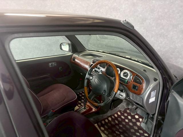 ミラジーノ ジーノ　車検９年２月　オートギヤシフト　ＣＤ　カセット　ＡＢＳ　ＳＲＳエアバッグ　パワステ　パワーウィンドウ　アルミホイール　２ＷＤ　４ＡＴ（64枚目）