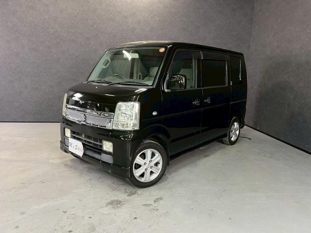 エブリイワゴン ＰＺターボスペシャル　車検９年１月　ターボ　オートギヤシフト　キーレス　ナビ　両側電動スライドドア　ＡＢＳ　ＳＲＳエアバッグ　パワステ　パワーウィンドウ　フォグランプ　アルミホイール　２ＷＤ　４ＡＴ（6枚目）