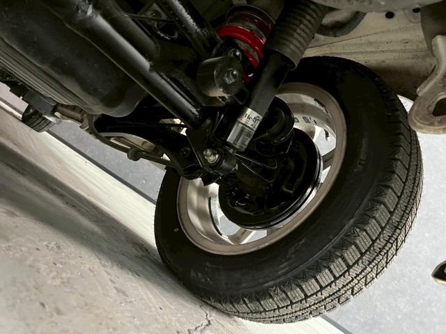 エブリイワゴン PZターボスペシャル 車検9年11月 ターボ 車高調.ローダウン スタッドレス新品 オートギヤシフト キーレス ナビ 両側電動スライドドア ABS SRSエアバッグ パワステ パワーウィンドウ フォグランプ オートステップ(43枚目)