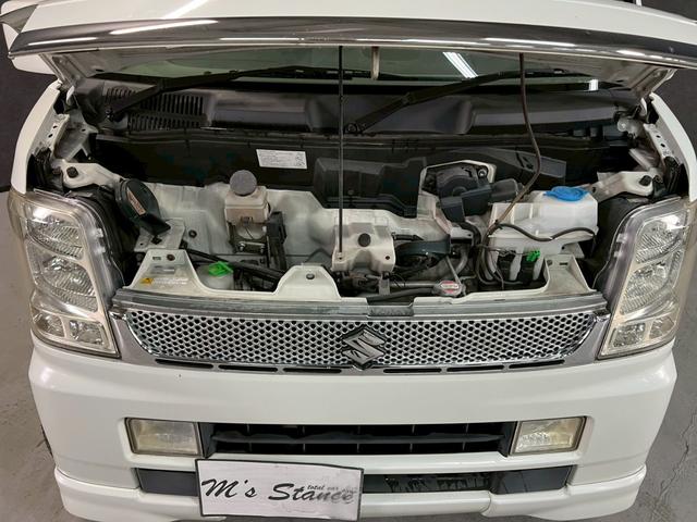 エブリイワゴン PZターボスペシャル 車検9年11月 ターボ 車高調.ローダウン スタッドレス新品 オートギヤシフト キーレス ナビ 両側電動スライドドア ABS SRSエアバッグ パワステ パワーウィンドウ フォグランプ オートステップ(54枚目)