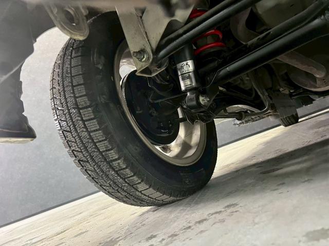 エブリイワゴン PZターボスペシャル 車検9年11月 ターボ 車高調.ローダウン スタッドレス新品 オートギヤシフト キーレス ナビ 両側電動スライドドア ABS SRSエアバッグ パワステ パワーウィンドウ フォグランプ オートステップ(56枚目)