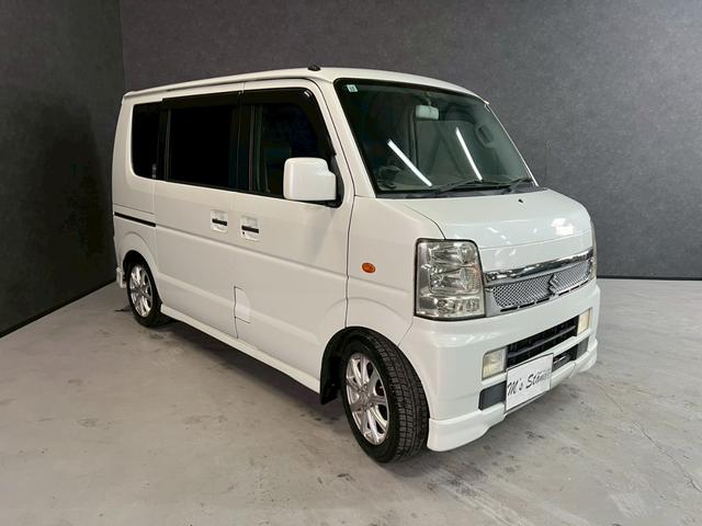 エブリイワゴン PZターボスペシャル 車検9年11月 ターボ 車高調.ローダウン スタッドレス新品 オートギヤシフト キーレス ナビ 両側電動スライドドア ABS SRSエアバッグ パワステ パワーウィンドウ フォグランプ オートステップ(64枚目)