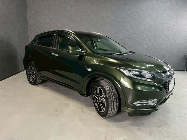 ヴェゼル ハイブリッドＺ　車検９年１１月　オートギヤシフト　スマートキー　ナビ　ＡＢＳ　ＳＲＳエアバッグ　横滑り防止　パワステ　パワーウィンドウ　ＬＥＤルームランプ　ＥＣＯＮ　アルミホイール　フォグランプ　２ＷＤ　７ＡＴ（40枚目）