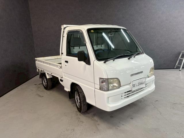 サンバートラック ＴＣ　車検９年１２月　５ＭＴ　マニュアルギヤシフト　エアコン　オーディオ（8枚目）