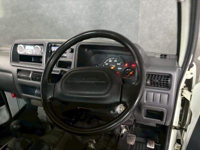サンバートラック ＴＣ　車検９年１２月　５ＭＴ　マニュアルギヤシフト　エアコン　オーディオ（52枚目）