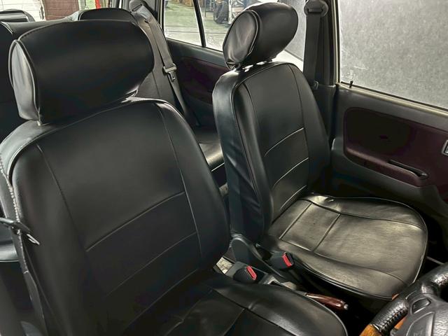 ミラジーノ ジーノ　車検９年１１月　５ＭＴ　マニュアルギヤシフト　キーレス　カセット　ＳＲＳエアバッグ　パワステ　パワーウィンドウ　シートカバー　２ＷＤ（44枚目）