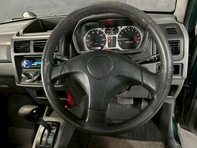 パジェロミニ V 車検9年1月 ターボ 4WD オートギヤシフト キーレス CD ABS SRSエアバッグ パワステ パワーウィンドウ LEDルームランプ アルミホイール フォグランプ 4AT(35枚目)