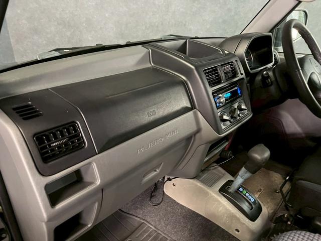 パジェロミニ V 車検9年1月 ターボ 4WD オートギヤシフト キーレス CD ABS SRSエアバッグ パワステ パワーウィンドウ LEDルームランプ アルミホイール フォグランプ 4AT(47枚目)