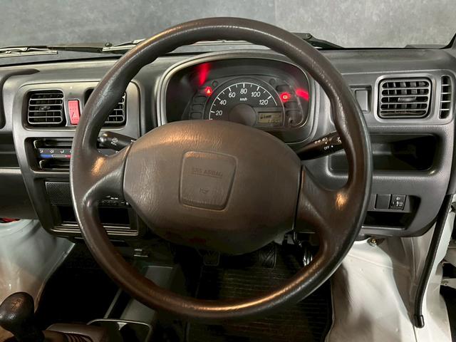 キャリイトラック ＫＣエアコン・パワステ　車検９年６月　４ＷＤ　５ＭＴ　オートギヤシフト　エアコン　ラジオ　ＳＲＳエアバッグ　　ヘッドライトレベライザー　パワステ（27枚目）