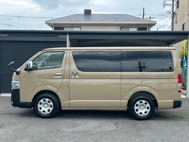 ハイエースバン ロングスーパーＧＬ　登録済み未使用車　アースカラーＰＫＧ　デジタルインナーミラー　パノラミックビューモニター　両側パワースライドドア（6枚目）