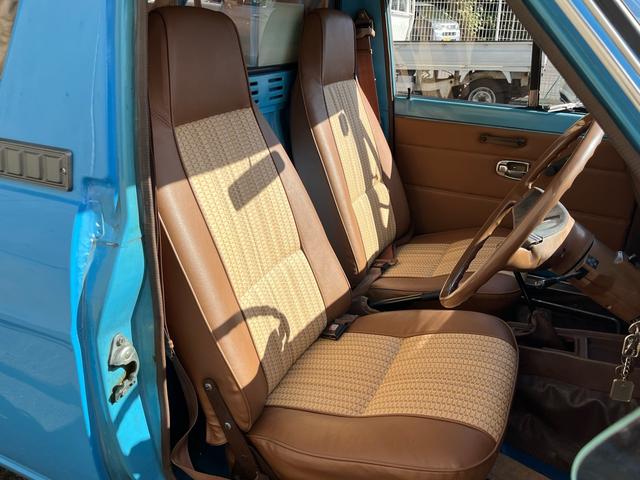 サニートラック ＤＸ　京ナンバー法人車／４速ミッション／フルオリジナル／日産純正幌／シート＆ドアパネル張替済／キャブレター／フェンダーミラー／三角窓／純正ラヂオ（26枚目）