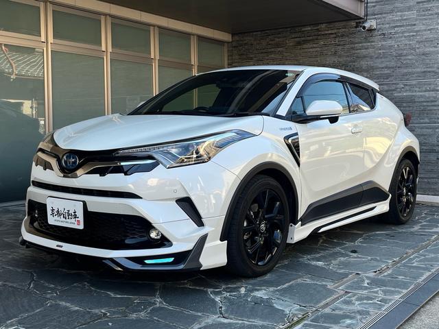 Ｃ－ＨＲ Ｇ　モード　ネロ　１年保証／衝突軽減／モデリスタエアロ／Ｂｌｕｅｔｏｏｔｈナビ／バックカメラ／デジタルミラー型ドラレコ／ＥＴＣ／シートヒーター／ブラインドスポットモニター／黒革調シートカバー／ＬＥＤヘッドライト／ＥＴＣ（6枚目）