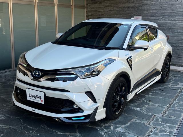 Ｃ－ＨＲ Ｇ　モード　ネロ　１年保証／衝突軽減／モデリスタエアロ／Ｂｌｕｅｔｏｏｔｈナビ／バックカメラ／デジタルミラー型ドラレコ／ＥＴＣ／シートヒーター／ブラインドスポットモニター／黒革調シートカバー／ＬＥＤヘッドライト／ＥＴＣ（7枚目）