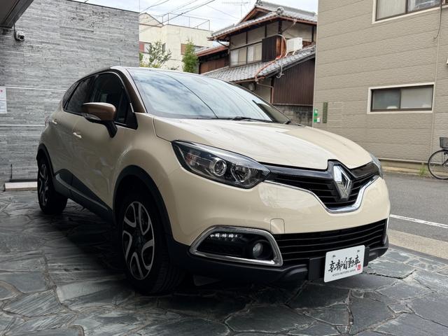 キャプチャー カンヌ パナソニックナビゲーションシステム フルセグTV バックカメラ キーレス2スマートキー レザーシート 純正アルミホイル ルーフブラウン ETC ディライト ディスチャージヘッドライト(80枚目)