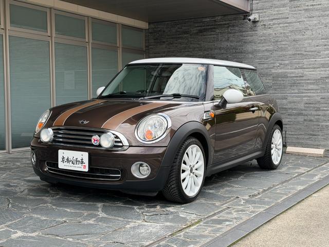 MINI 50 メイフェア 40周年記念モデル 専用レザーシート ナビゲーションシステム TV バックカメラ ETC フォグライト純正17インチアルミ 23242526272931 1.2.3.4.5.7記録簿 取扱説明書記録簿(55枚目)