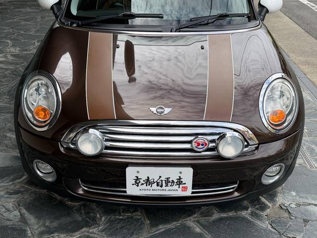 MINI 50 メイフェア 40周年記念モデル 専用レザーシート ナビゲーションシステム TV バックカメラ ETC フォグライト純正17インチアルミ 23242526272931 1.2.3.4.5.7記録簿 取扱説明書記録簿(62枚目)
