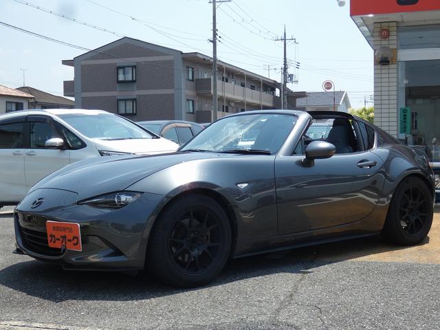 ロードスターＲＦ Ｓ　禁煙車　６速ＭＴ　ローダウン　ラルグス車高調　ＴＷＳ１６インチホイール　左右ＥＳＱＵＥＬＥＴＯフルバケットシート　ナルディーステアリング　フロントナンバー移動キット　ドラレコ　ＥＴＣ　Ｒカメラ（16枚目）