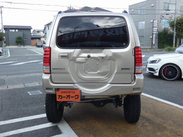 ジムニー ワイルドウインド　リフトアップ　ワークホイール　オープンカントリーＲ／Ｔ　モンスターマフラー　社外テールライト　社外ハンドル（エアバックレス）　社外シフトノブ　ＥＴＣ　ドラレコ　Ｒカメラ　社外ナビ　Ｂｌｕｅｔｏｏｔｈ（13枚目）