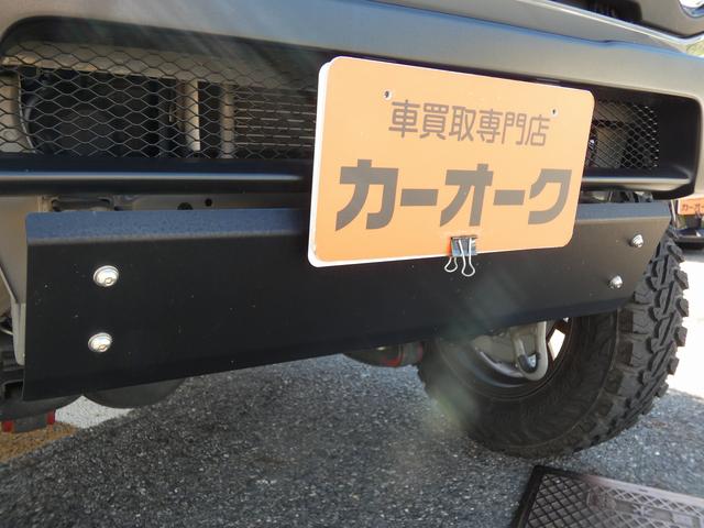 ジムニーシエラ ＪＣ　バッドフェイス仕様　リフトアップ　ＲＡＹＳホイール　Ｆ社外バンパー　ルーフキャリア　リアラダー　Ｍ／Ｔタイヤ　社外エアクリ　アルパインフローティングナビ・デジタルインナーミラー　フルセグＴＶ　Ｒカメラ（19枚目）