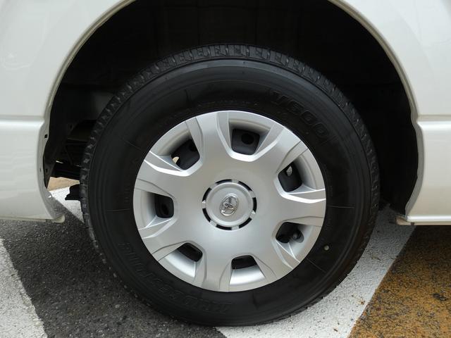 レジアスエースバン ロングスーパーＧＬ　ディーゼル　純正ナビ　フルセグ　バックカメラ　ワンオーナー　禁煙車　ベッドキット　ＬＥＤヘッドライト　ＥＴＣ　ウッドコンビハンドル　レザー調シートカバー　スペアキー　記録簿７枚　ユーザー買取（20枚目）