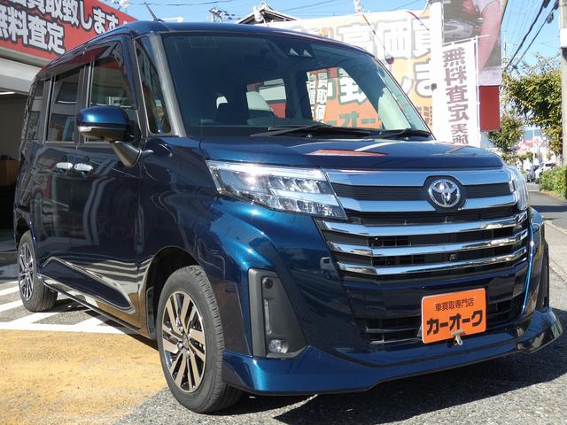 ルーミー カスタムＧ　純正９インチナビ　フルセグ　パノラミックビュー　両側電動スライドドア　シートヒーター　禁煙車　ＥＴＣ　コーナーセンサー　スペアキー（9枚目）