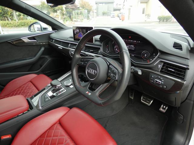 S5スポーツバック ベースグレード ワンオーナー 禁煙車 バーチャルコックピット バング&オルフセンサウンド 赤革シート PWシート PWバックドア フルセグTV USB ドラレコ ETC(22枚目)