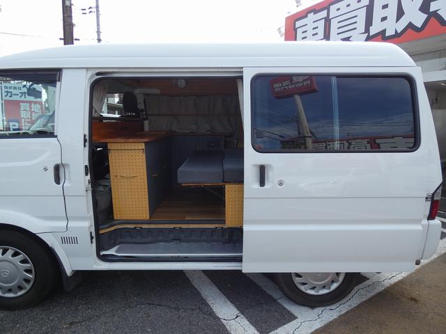 ボンゴバン DX キャンピング仕様 ユーザー買取車 社外ディスプレイオーディオ 前後ドラレコ ETC Rカメラ USB キーレス パワーウィンドウ 左ドアミラー可動式(24枚目)