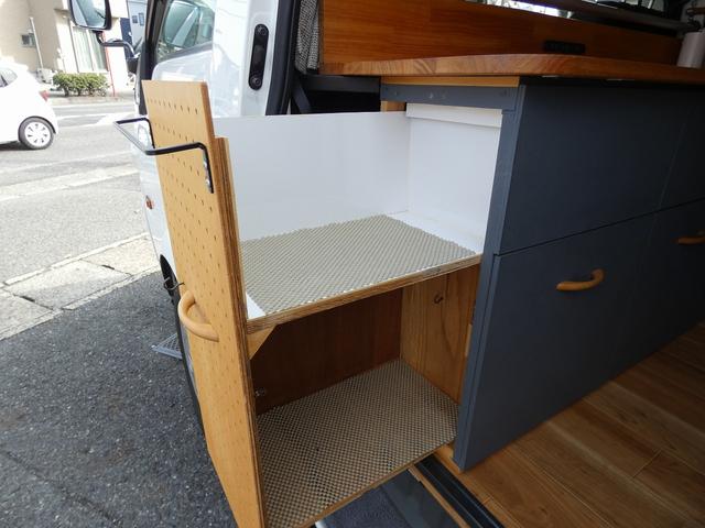 ボンゴバン DX キャンピング仕様 ユーザー買取車 社外ディスプレイオーディオ 前後ドラレコ ETC Rカメラ USB キーレス パワーウィンドウ 左ドアミラー可動式(48枚目)