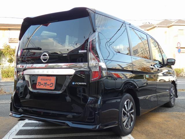 セレナ ｅ－パワー　ハイウェイスターＶ　純正デカナビ　フルセグ　アラウンドビューモニター　フリップダウンモニター　セーフティパックＡ　防水シート　デジタルインナーミラー　プロパイロット　ＢＳＭ　ワンオーナー　禁煙車　ＥＴＣ　ドラレコ（8枚目）