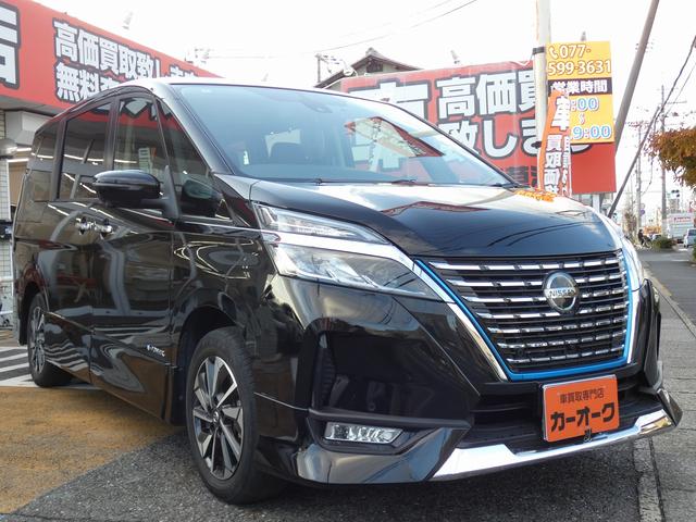 セレナ ｅ－パワー　ハイウェイスターＶ　純正デカナビ　フルセグ　アラウンドビューモニター　フリップダウンモニター　セーフティパックＡ　防水シート　デジタルインナーミラー　プロパイロット　ＢＳＭ　ワンオーナー　禁煙車　ＥＴＣ　ドラレコ（9枚目）