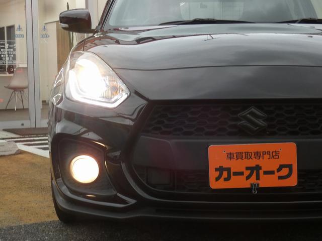 スイフトスポーツ ベースグレード ワンオーナー 6速マニュアル ローダウンバネ 社外17インチアルミホイール 社外ナビ フルセグTV ドラレコ ETC Rカメラ コーナーセンサー BSM D席シートヒーター フォグライト(2枚目)