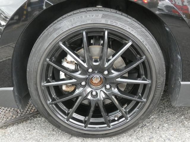 スイフトスポーツ ベースグレード ワンオーナー 6速マニュアル ローダウンバネ 社外17インチアルミホイール 社外ナビ フルセグTV ドラレコ ETC Rカメラ コーナーセンサー BSM D席シートヒーター フォグライト(29枚目)