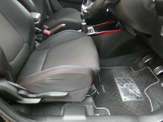 スイフトスポーツ ベースグレード ワンオーナー 6速マニュアル ローダウンバネ 社外17インチアルミホイール 社外ナビ フルセグTV ドラレコ ETC Rカメラ コーナーセンサー BSM D席シートヒーター フォグライト(37枚目)