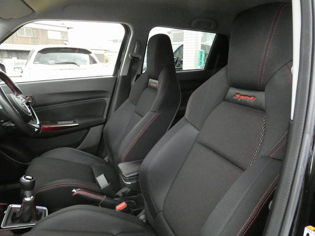 スイフトスポーツ ベースグレード ワンオーナー 6速マニュアル ローダウンバネ 社外17インチアルミホイール 社外ナビ フルセグTV ドラレコ ETC Rカメラ コーナーセンサー BSM D席シートヒーター フォグライト(42枚目)