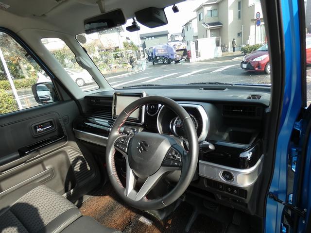 スペーシアカスタム ハイブリッドXSターボ 純正8インチナビ フルセグ 全方位モニター フリップダウンモニター 両側電動スライドドア ETC ドラレコ ワンオーナー 禁煙車 シートヒーター ヘッドアップディスプレイ ハーフレザー スペアキー(21枚目)