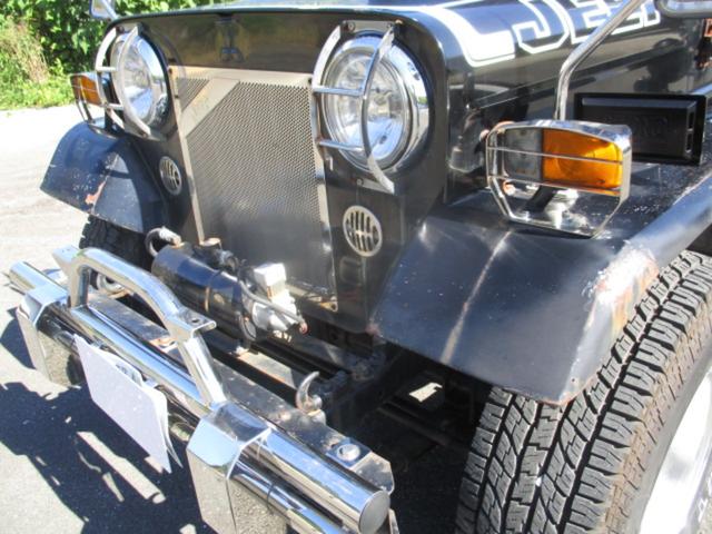 ジープ キャンバストップ　ディーゼルターボ　４ＷＤ　サントップ（新品）　タイヤ（ＧＥＯＬＡＮＤＡＲ　Ａ／Ｔ）　４ＭＴ　ターボ　アルミホイール　ＬＥＤヘッドランプ（11枚目）