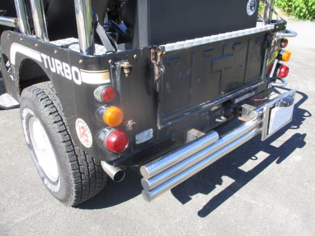 ジープ キャンバストップ　ディーゼルターボ　４ＷＤ　サントップ（新品）　タイヤ（ＧＥＯＬＡＮＤＡＲ　Ａ／Ｔ）　４ＭＴ　ターボ　アルミホイール　ＬＥＤヘッドランプ（33枚目）