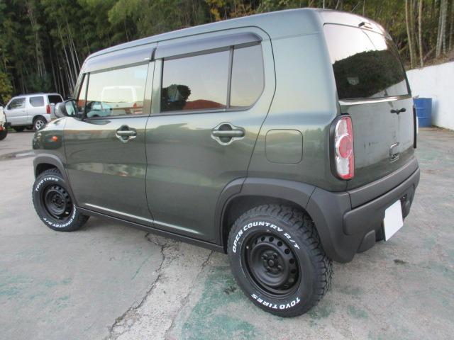 ハスラー G 車検R9年3月 交換不要タイミングチェーン 新品オープンカントリーMTタイヤ ラプターライナー&艶消しブラック塗装 SDナビ 地デジTV バックカメラ 音声式ETC(8枚目)