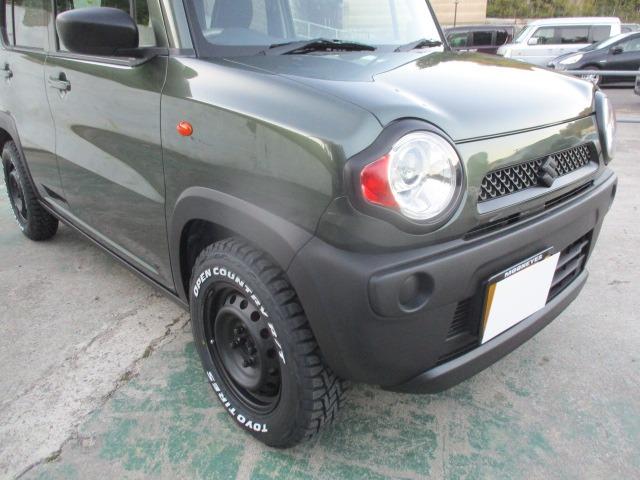 ハスラー G 車検R9年3月 交換不要タイミングチェーン 新品オープンカントリーMTタイヤ ラプターライナー&艶消しブラック塗装 SDナビ 地デジTV バックカメラ 音声式ETC(22枚目)