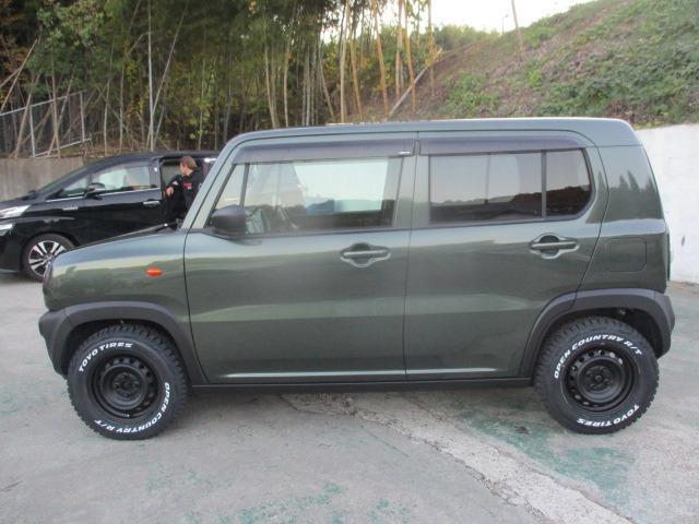 ハスラー G 車検R9年3月 交換不要タイミングチェーン 新品オープンカントリーMTタイヤ ラプターライナー&艶消しブラック塗装 SDナビ 地デジTV バックカメラ 音声式ETC(32枚目)