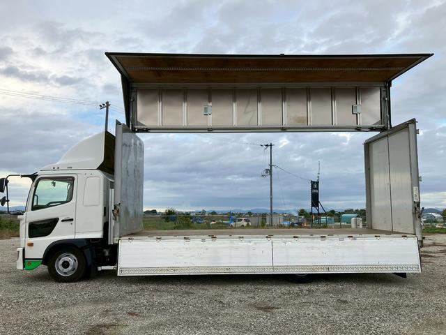 ヒノレンジャー ベースグレード　アルミウイングＰＧ　ベッド付き　ＥＴＣ付き　バックカメラ（4枚目）