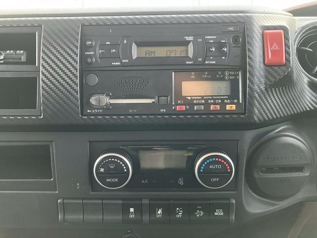 ヒノレンジャー ベースグレード　アルミウイングＰＧ　ベッド付き　ＥＴＣ付き　バックカメラ（17枚目）