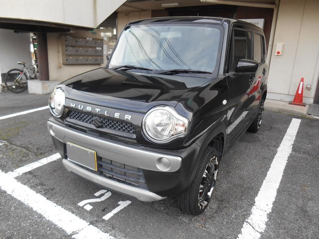 ハスラー Ａ　リフトアップ　バトルシップ４アルミホイール　ＨＫＳ車検対応マフラー　キーレス　ＥＴＣ（3枚目）